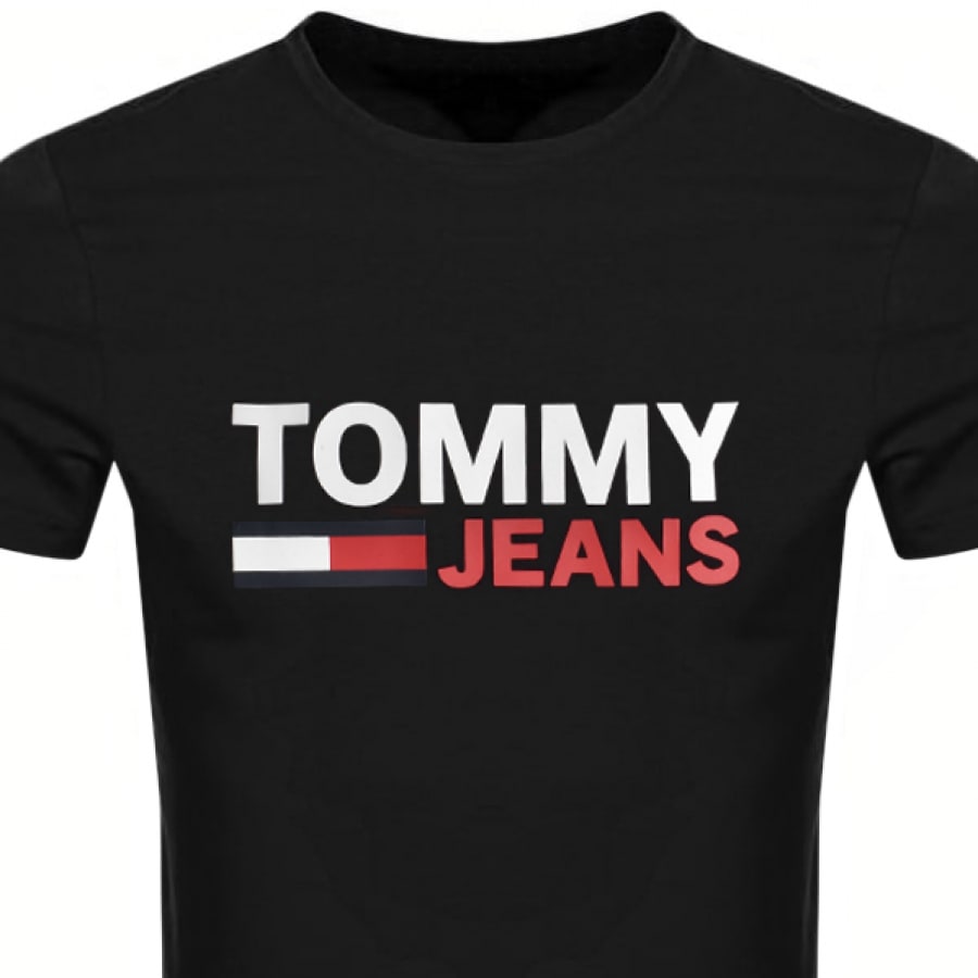Alternative Image for ProductTommy Jeans Logo T Shirt Black2